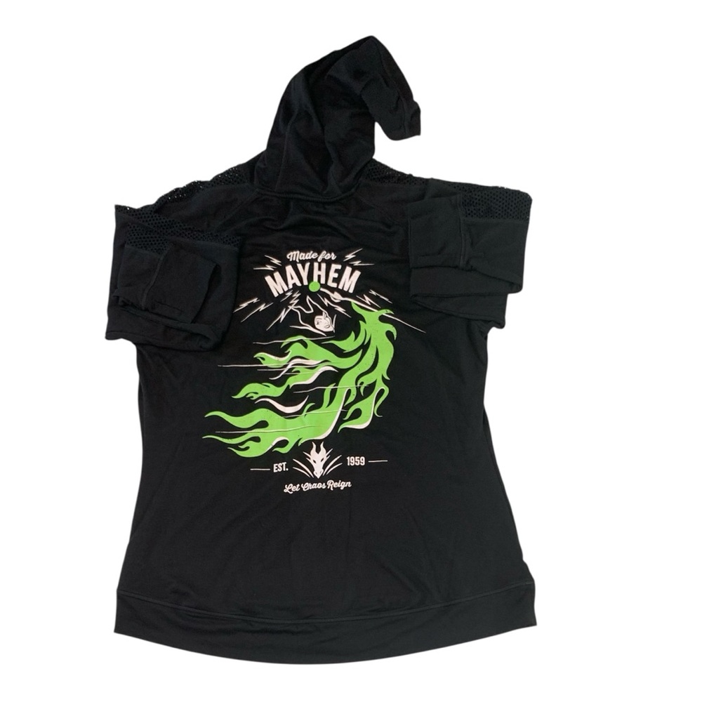 TORRID X Disney Villains Maleficent Lightweight Hoodie Sz 3X - Picture 4 of 10